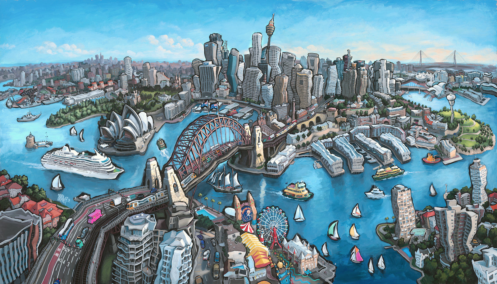 "Sydney, Australia" Commission Completed!