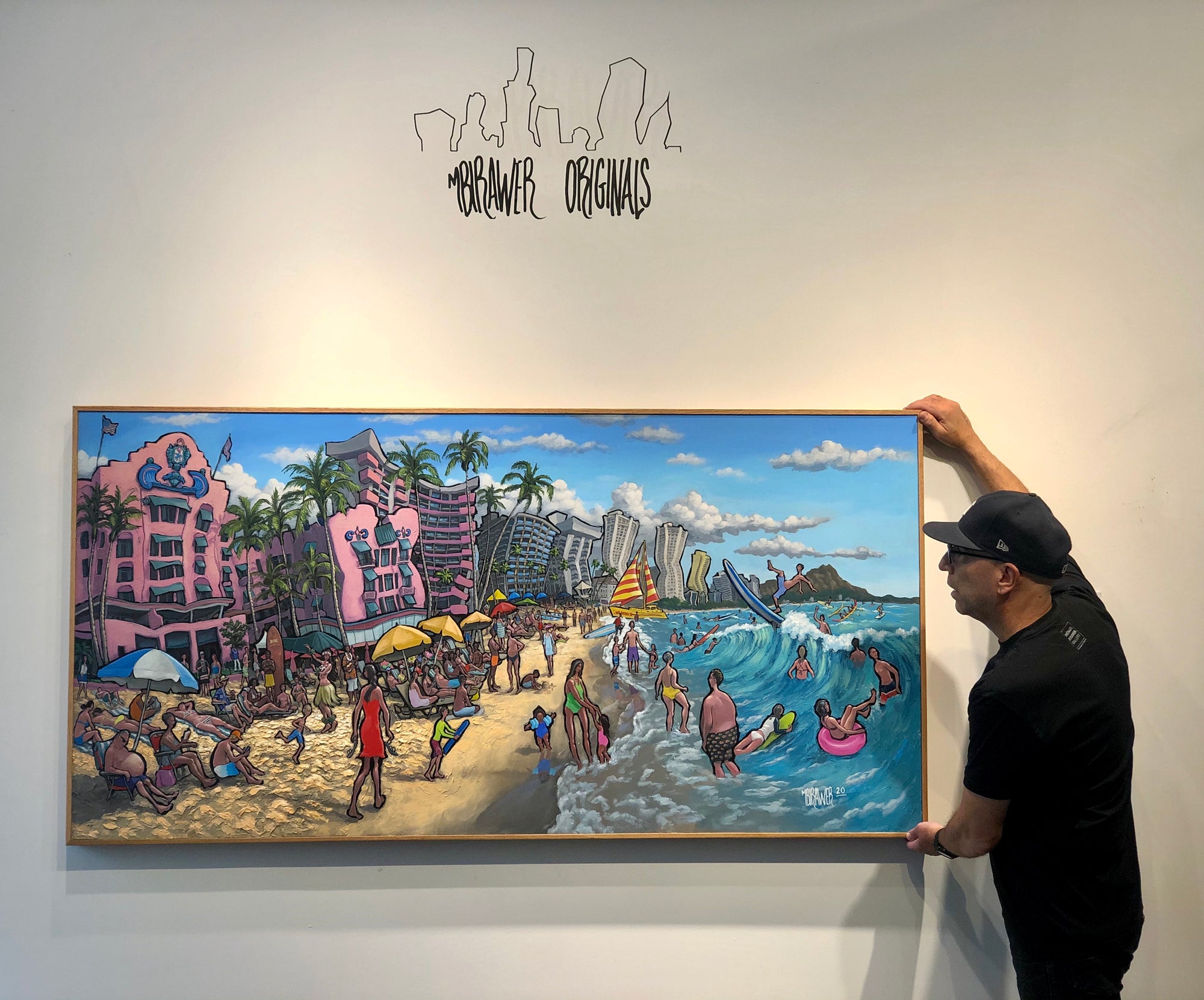 "Waikiki Beach" Original Arrives in Seattle