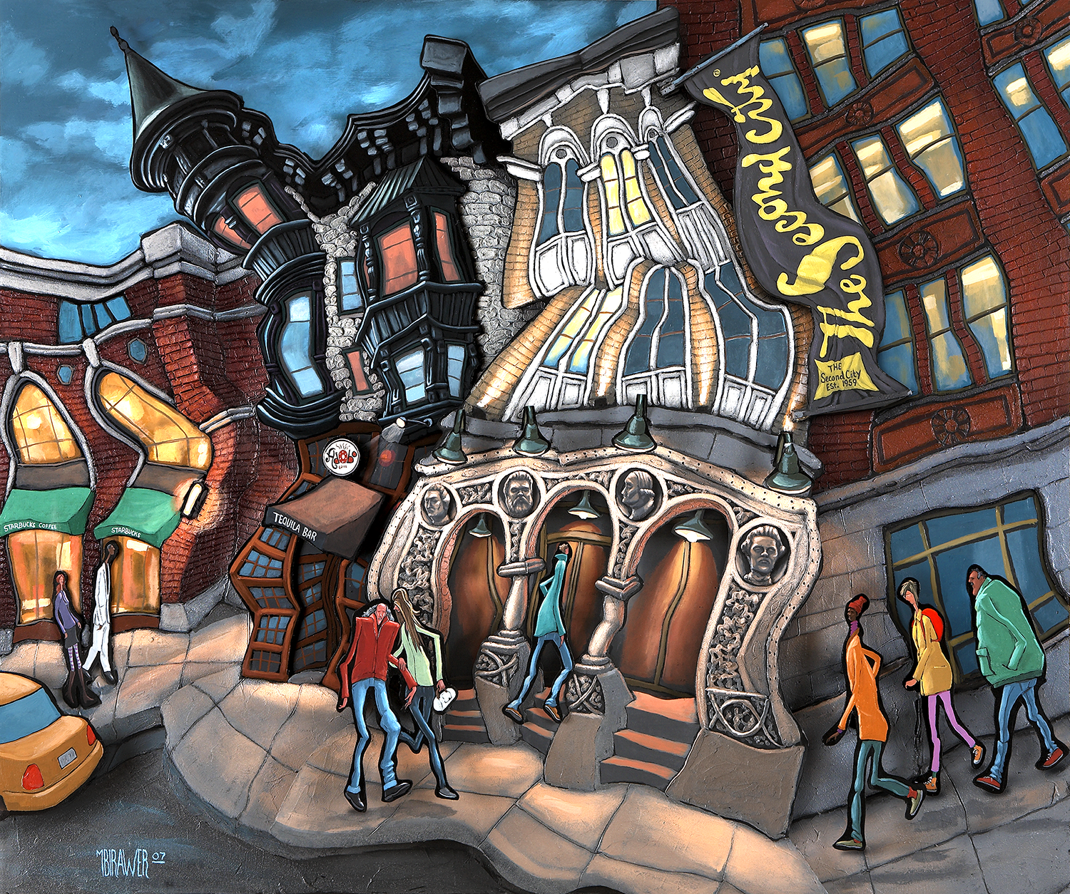 Second City Original Painting