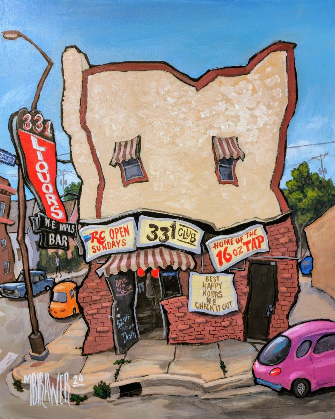 331 Club Original Painting