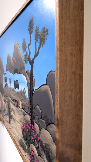 Airstream at Joshua Tree - Original Painting