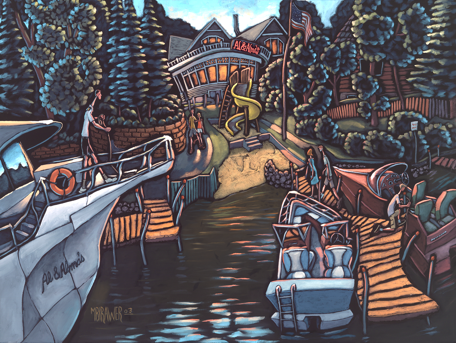 Al & Alma's Original Painting