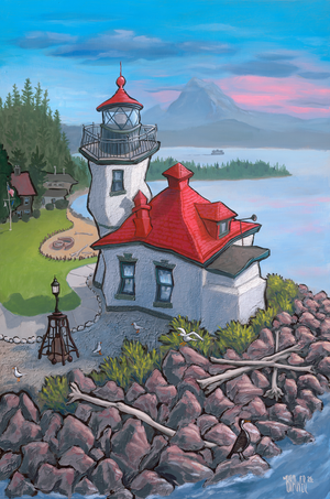Alki Point Lighthouse - West Seattle
