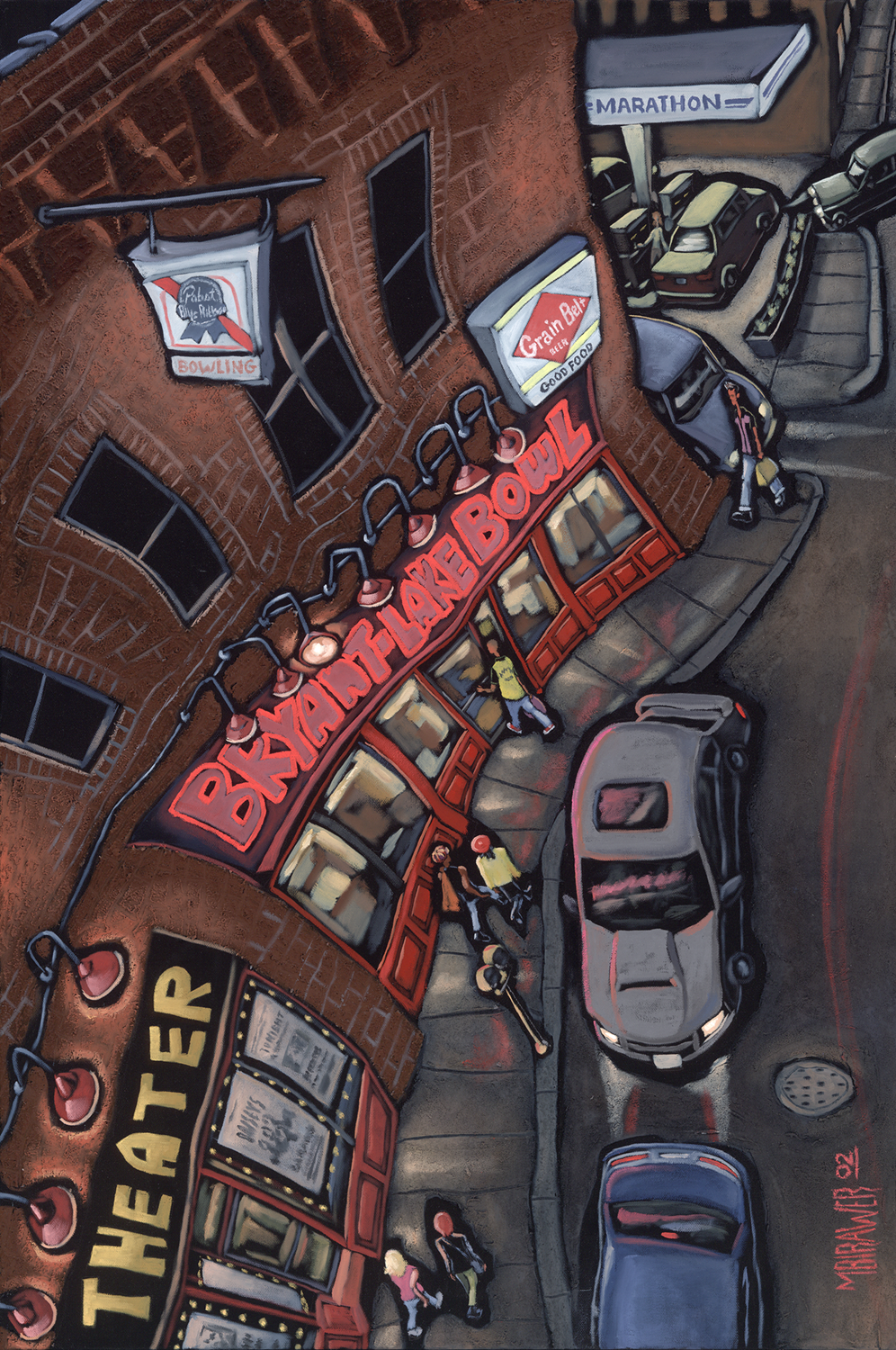 Bryant-Lake Bowl Original Painting