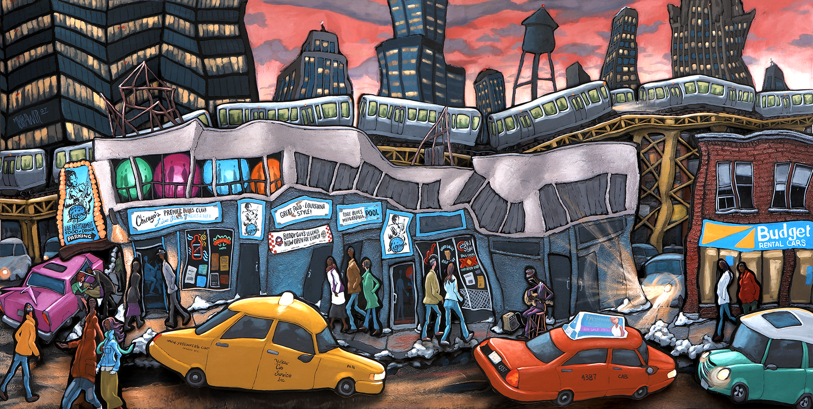 Buddy Guys Original Painting