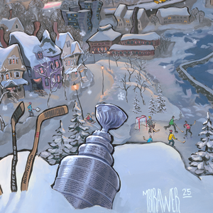 Buffalo - City of Snow - Original Painting