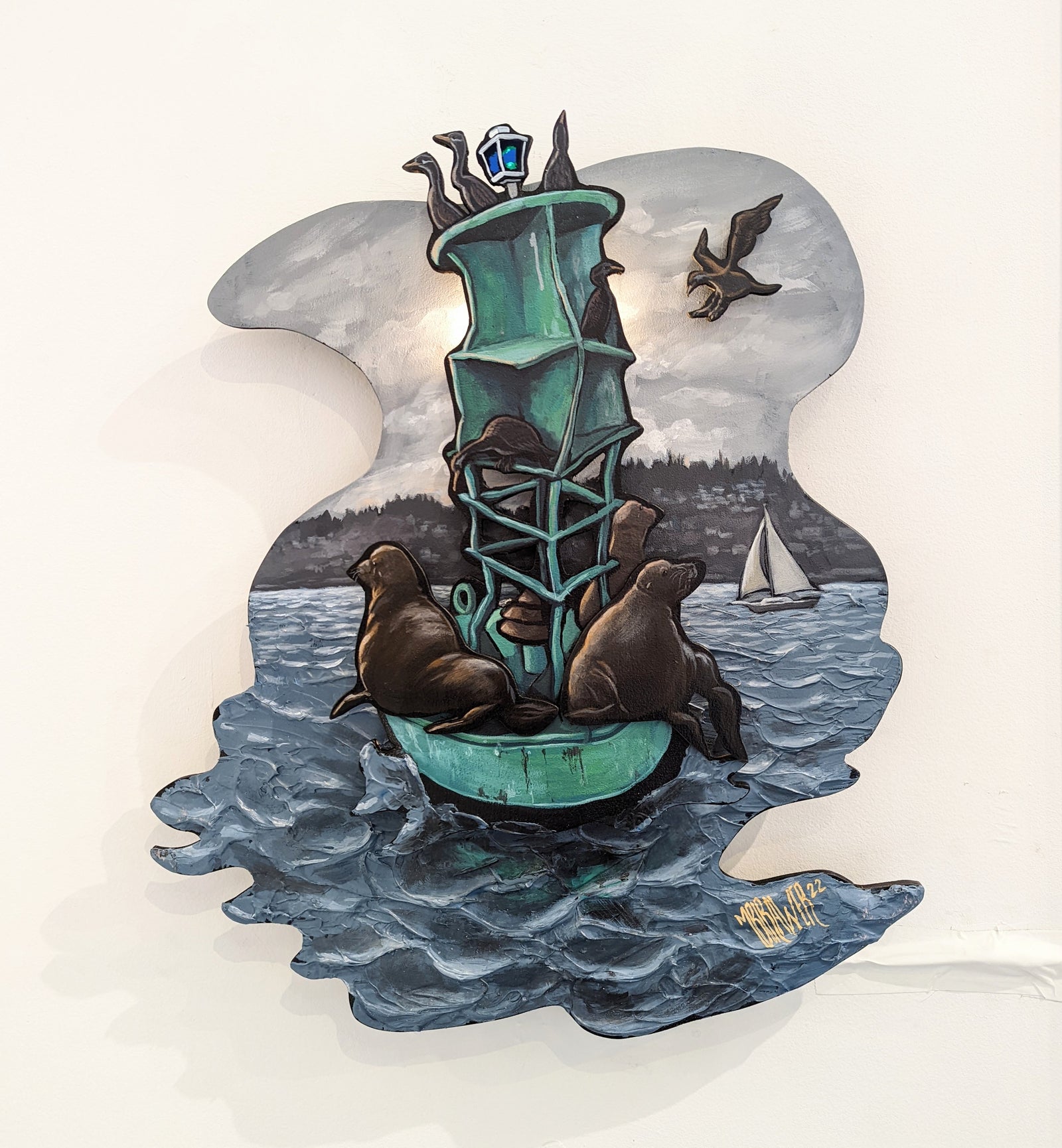 Brief Rest On Buoy 1