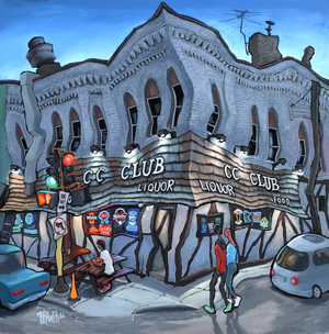 C.C. Club - Minneapolis Original Painting