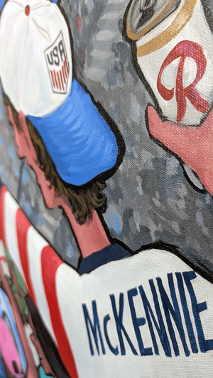World Cup - Seattle Original Painting   AVAILABLE