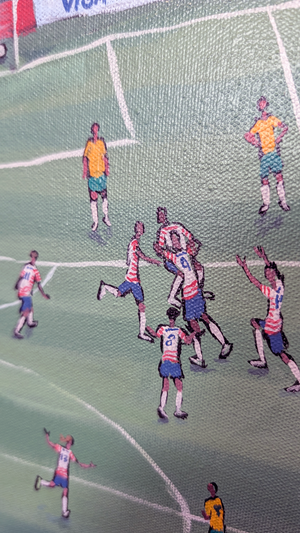 World Cup - Seattle Original Painting   AVAILABLE
