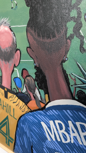 World Cup - Seattle Original Painting   AVAILABLE