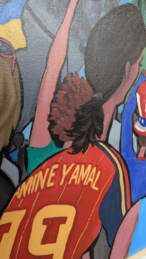 World Cup - Seattle Original Painting   AVAILABLE