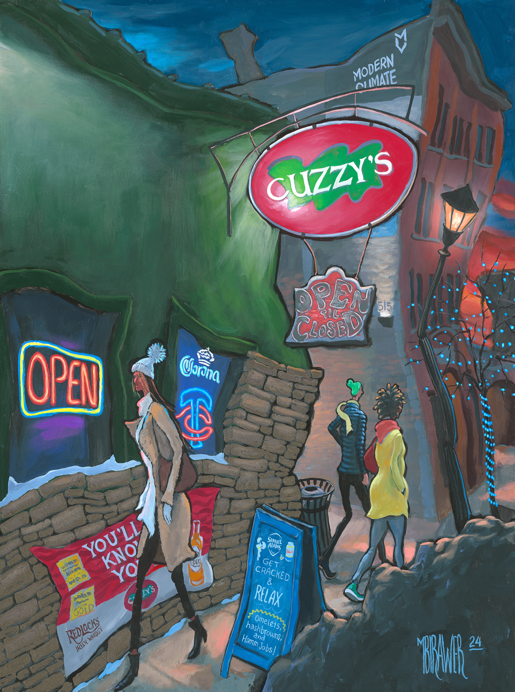 Cuzzy's - Minneapolis Original Painting