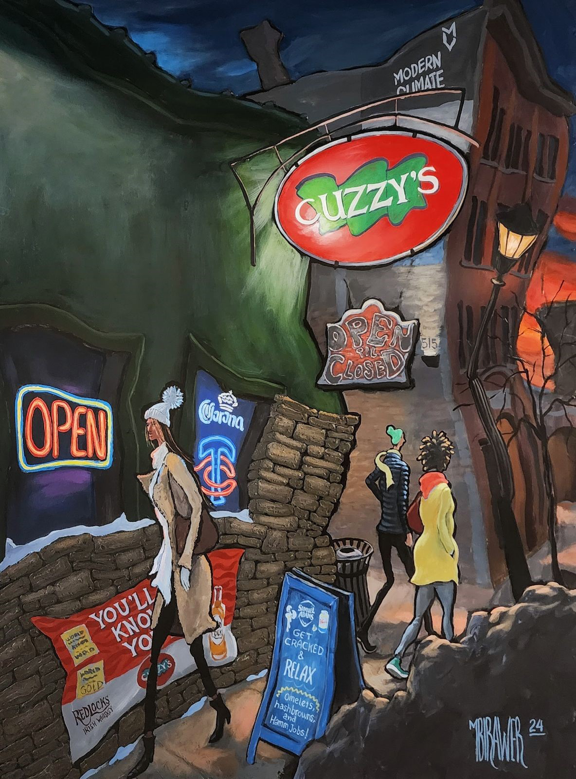 Cuzzy's - Minneapolis Original Painting