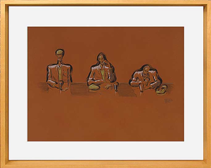 Digressing Man Original Drawing