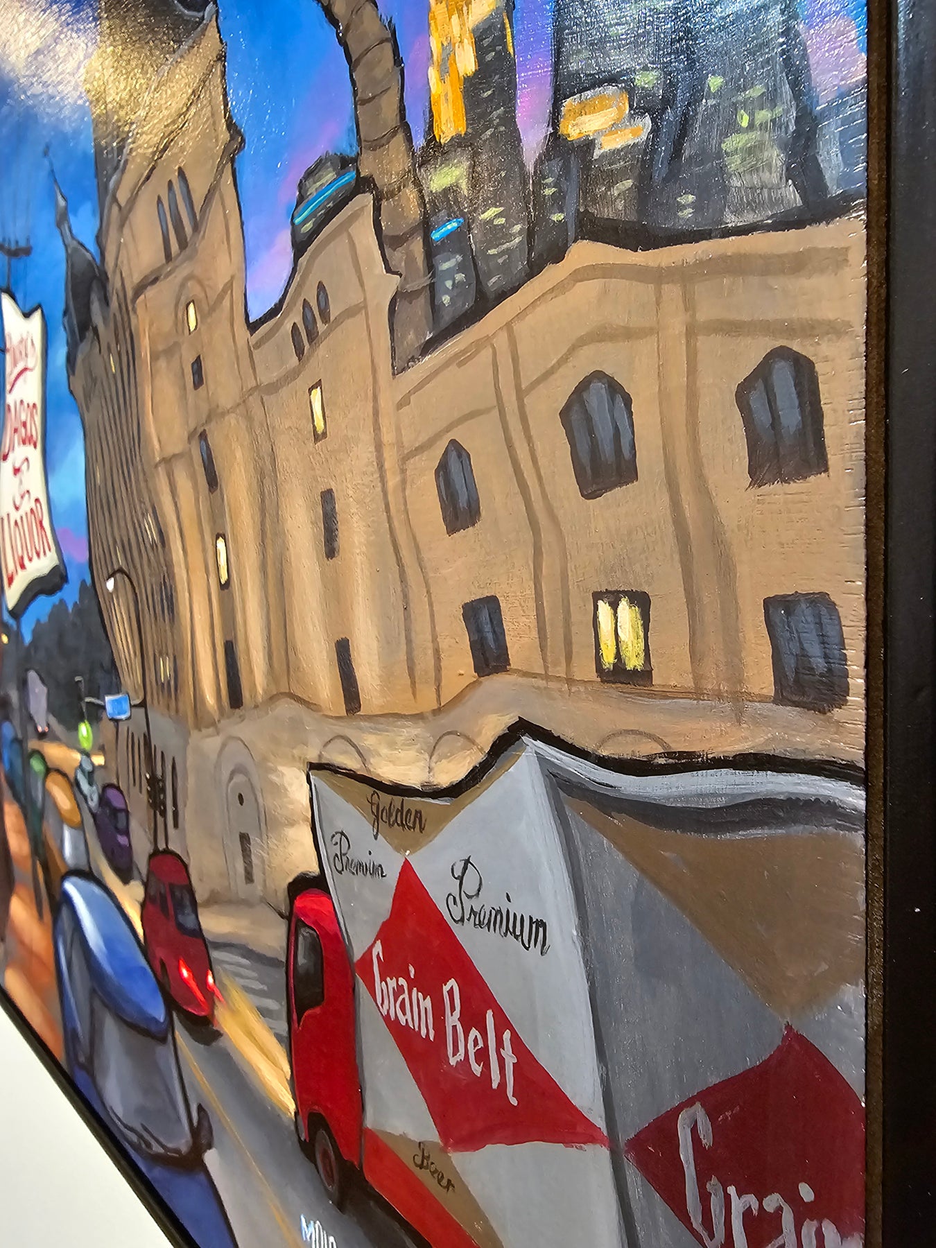 Dusty's Bar - St. Paul Original Painting