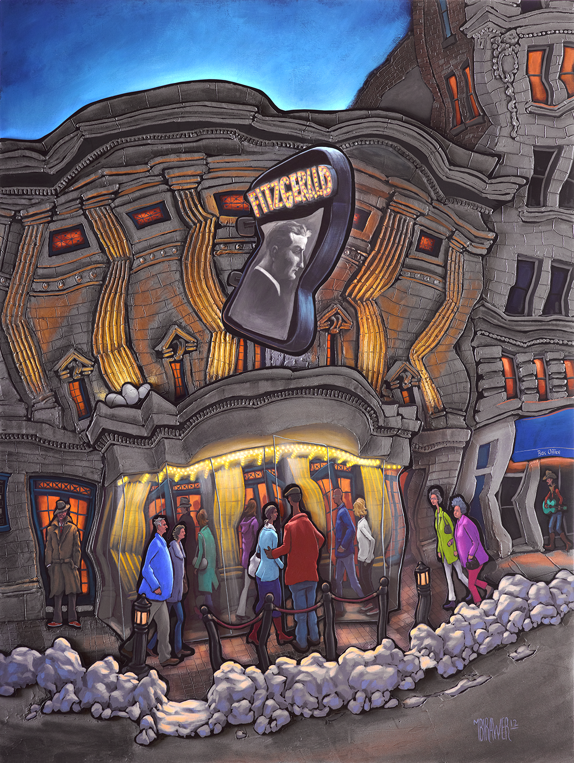 Fitzgerald Theater Original Painting