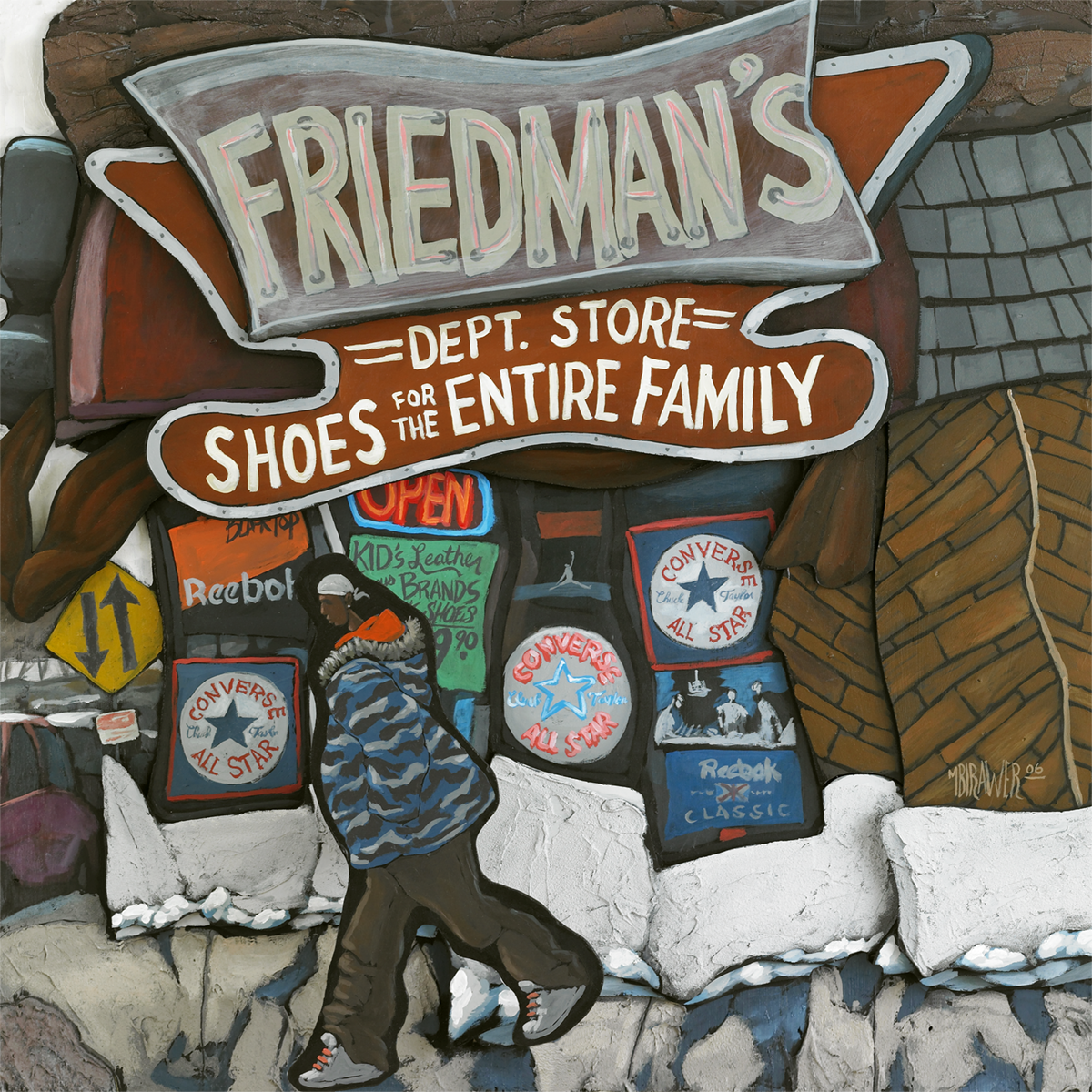 Friedman's Original Painting
