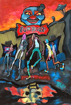 Funhouse Original Painting