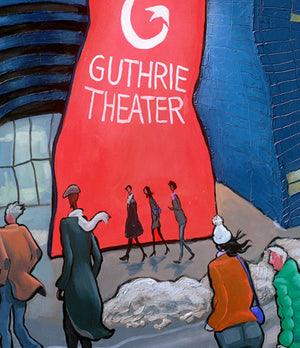 Guthrie Theater - Minneapolis - Original Painting   AVAILABLE
