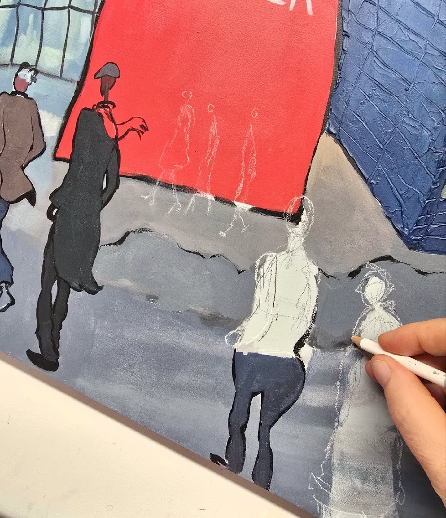 Guthrie Theater - Minneapolis - Original Painting   AVAILABLE