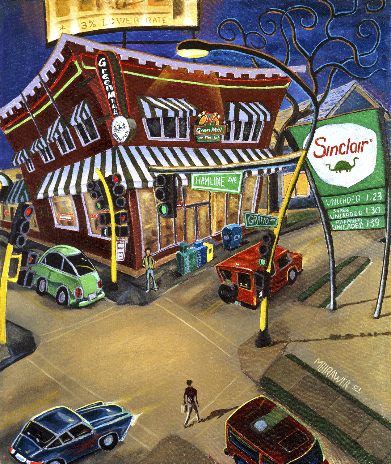 Hamline & Grand Original Painting