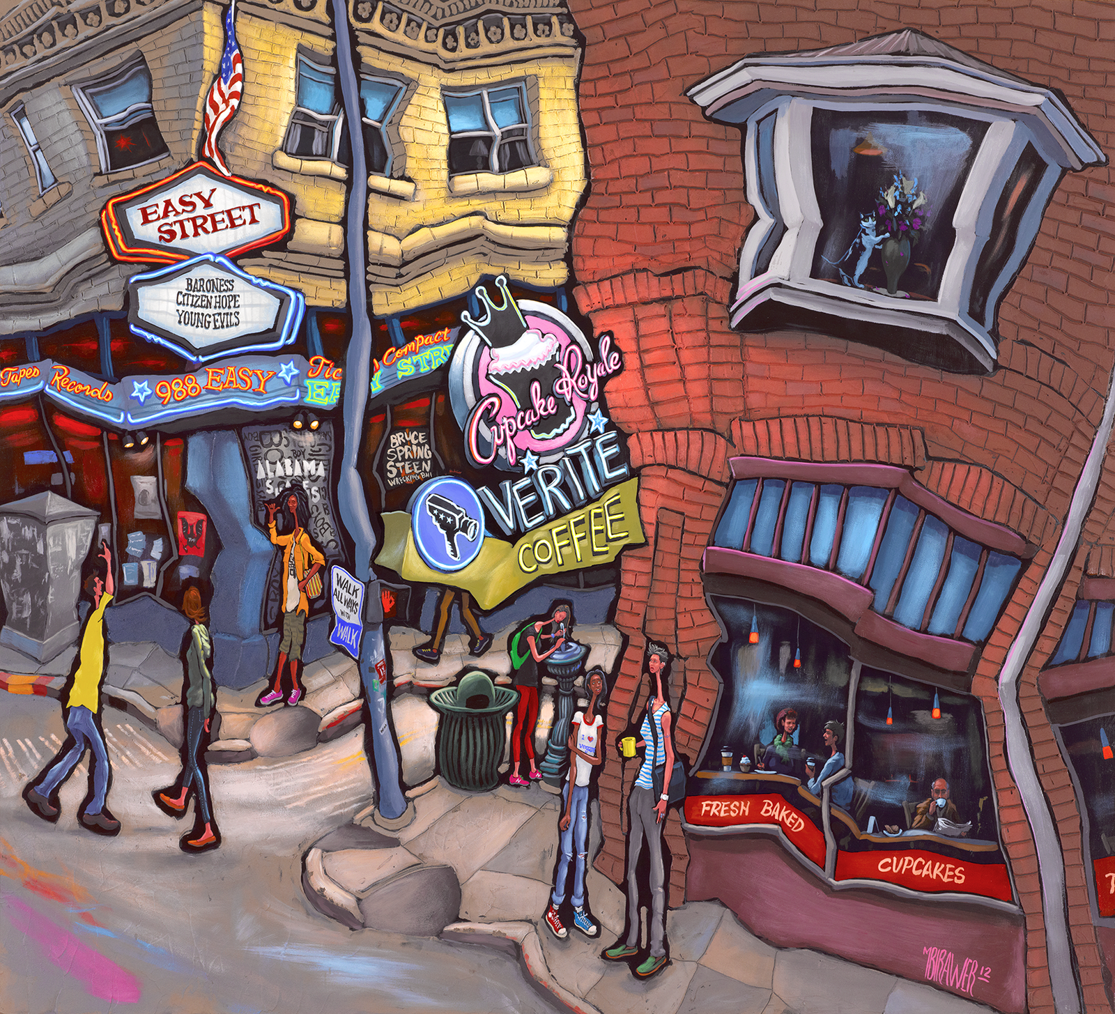 The Junction Original Painting