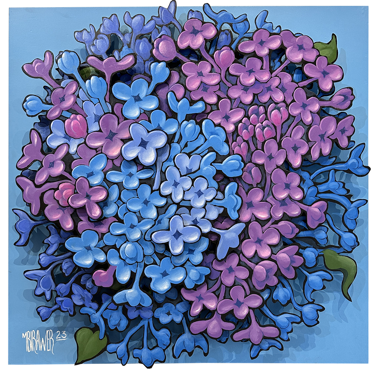 Lilacs Original Painting