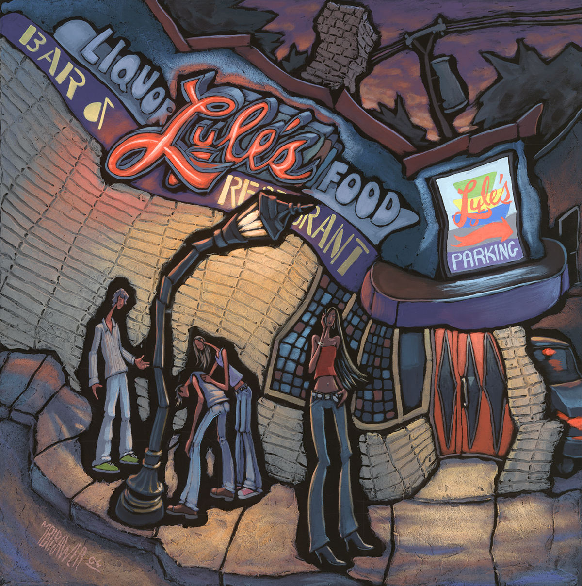 Liquor Lyle's Original Painting