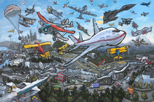 Museum of Flight Original Painting