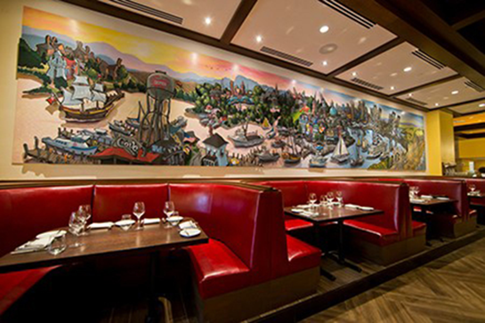 Maryland - Mural at the Hotel at the University of Maryland