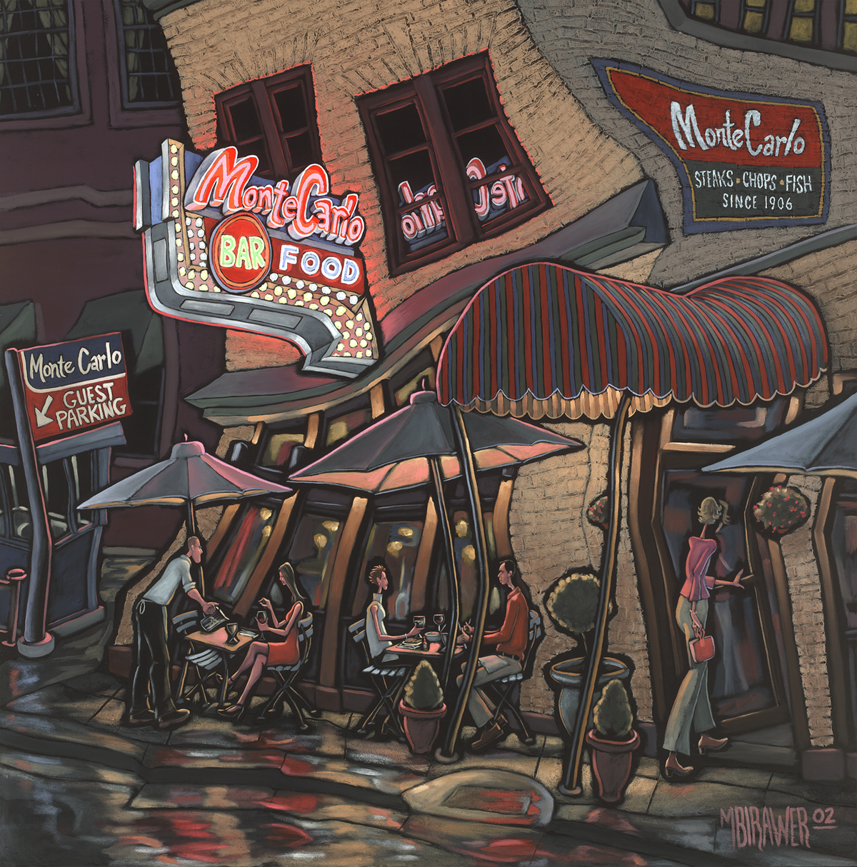 Monte Carlo Original Painting