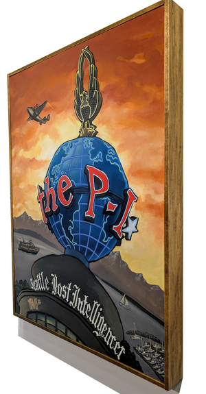 Seattle Post Intelligencer - Original Painting