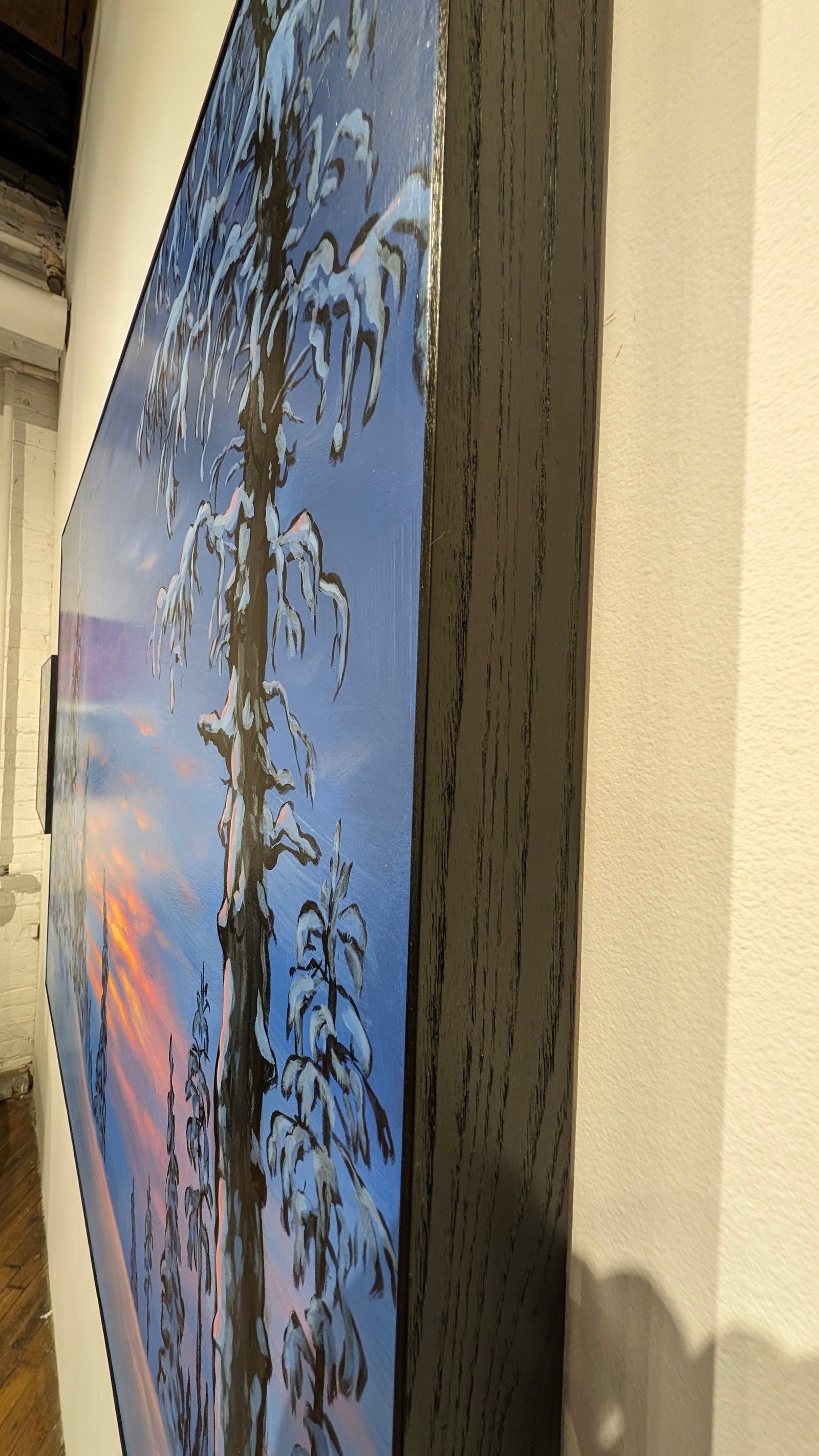 Winter's Last Light - Original Painting