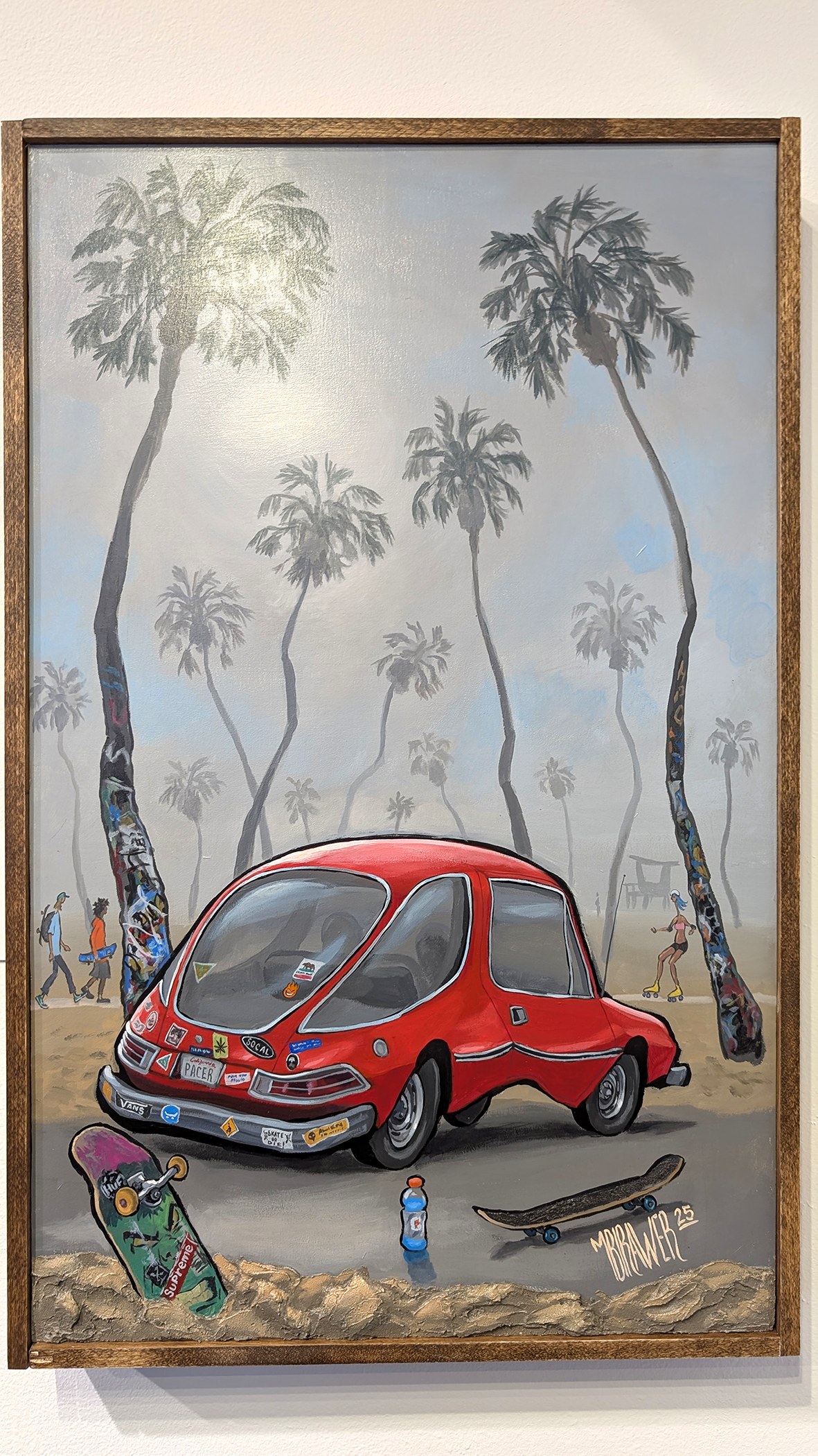 Pacer at Venice Beach - Original Painting