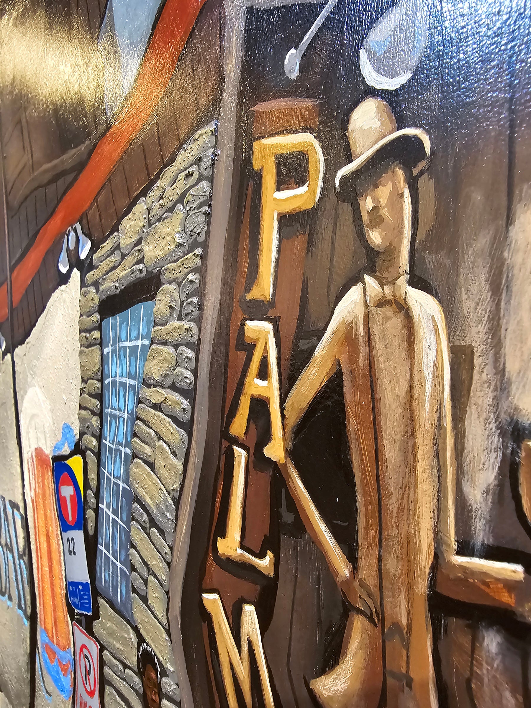 Palmer's Bar - Minneapolis Original Painting