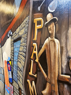 Palmer's Bar - Minneapolis Original Painting     AVAILABLE
