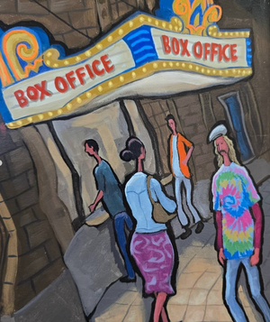 Paramount Theater - Seattle - Original Painting