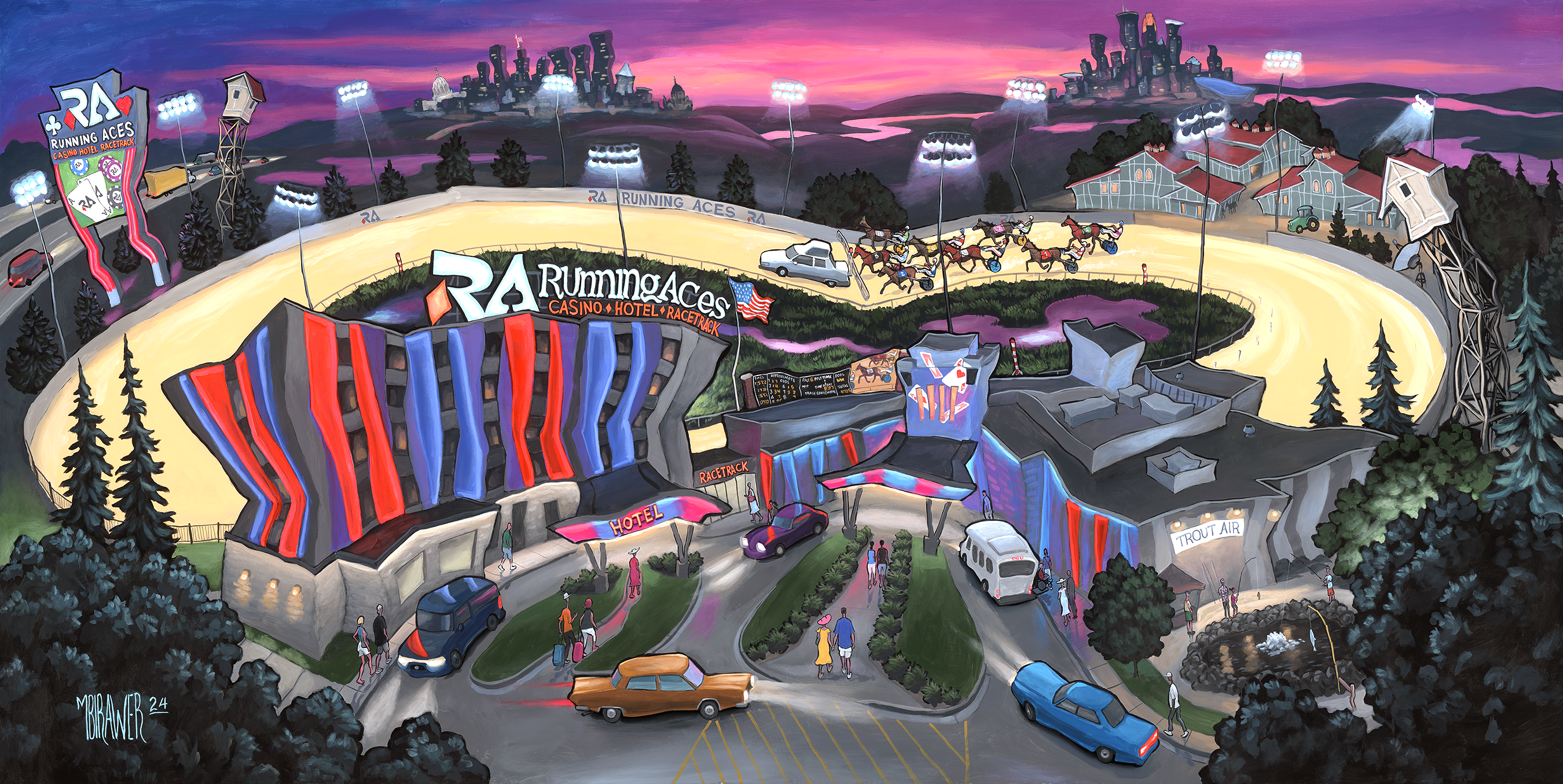 Running Aces Hotel, Casino & Racetrack - Columbus, MN - Michael