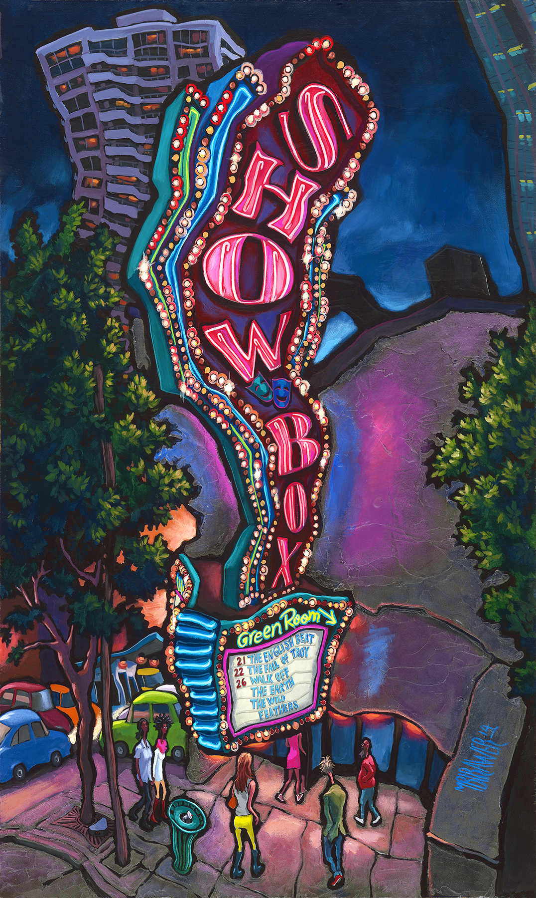 Showbox Original Painting