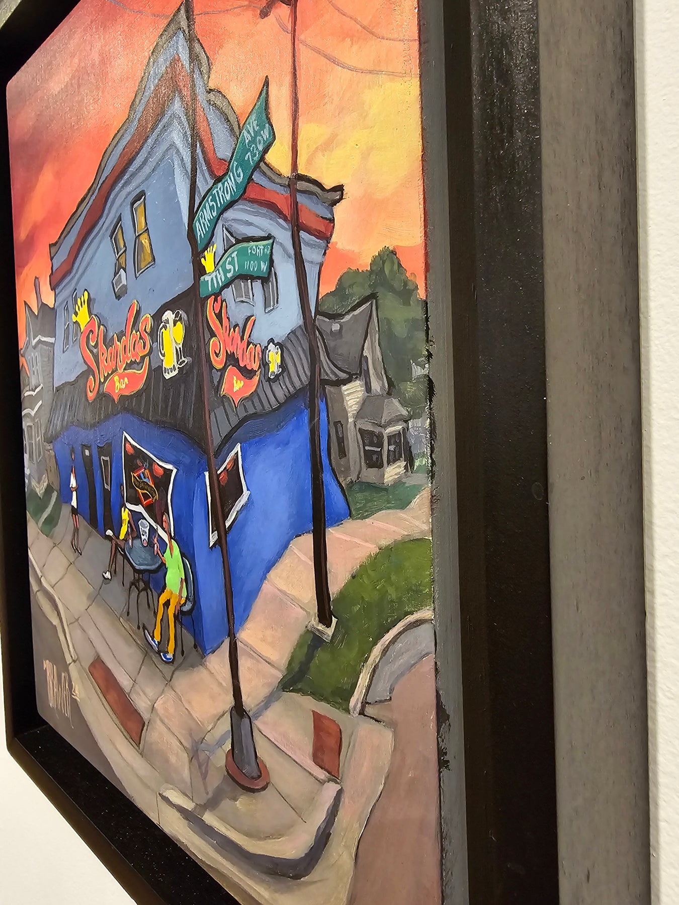 Skarda's Bar Original Painting