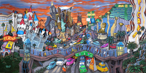South Strip Original Painting