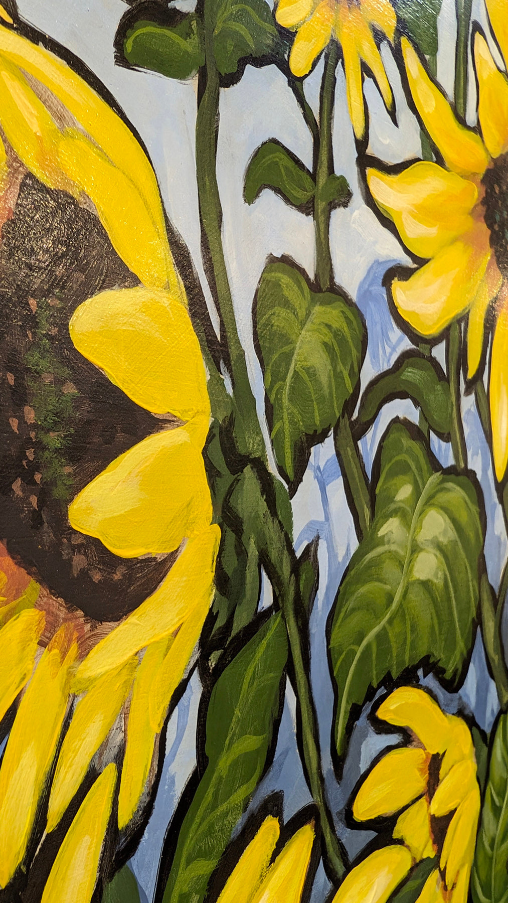 Field of Sunflowers Original Painting