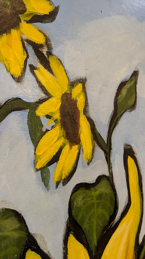 Field of Sunflowers Original Painting