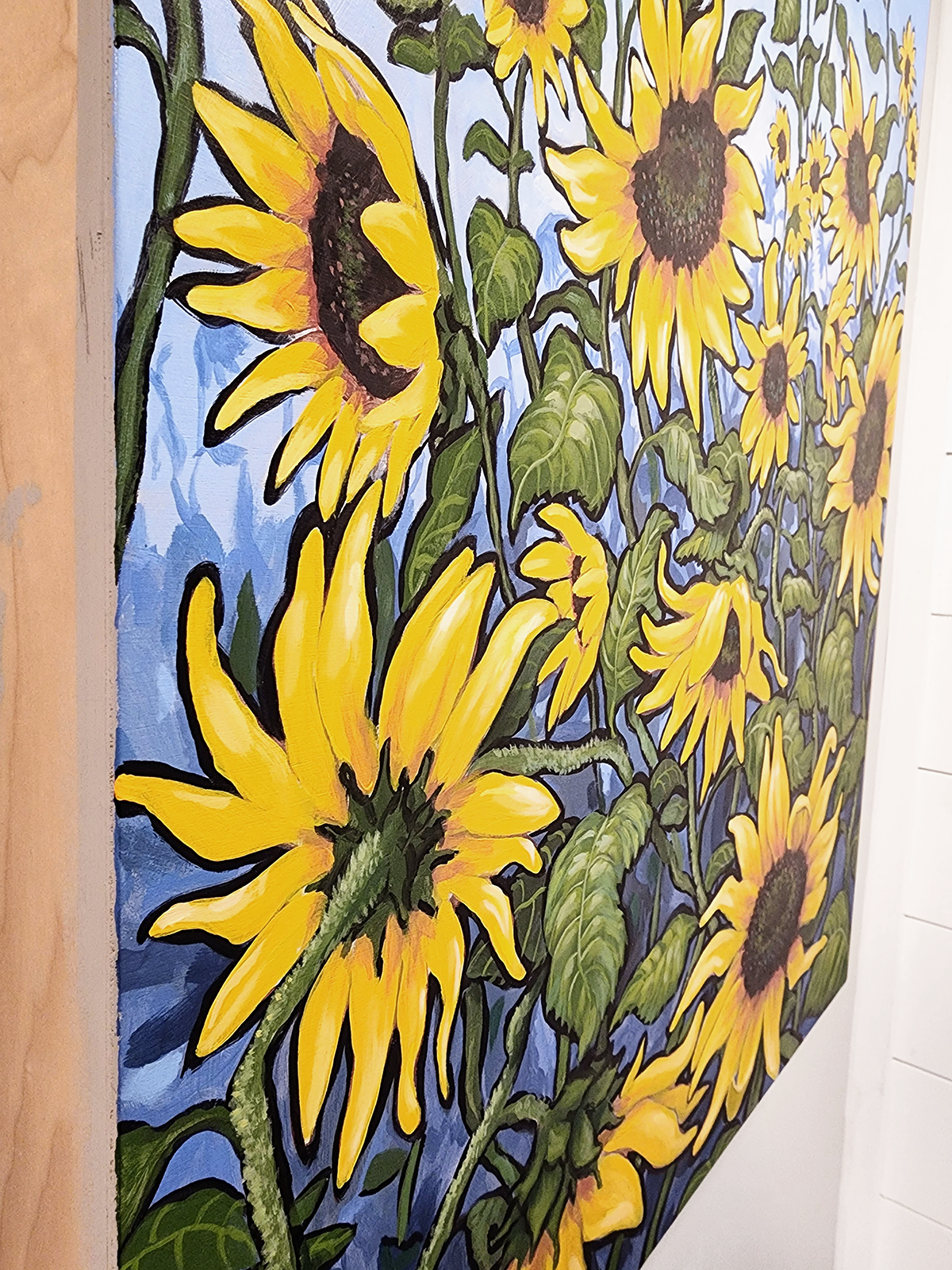 Field of Sunflowers Original Painting    AVAILABLE