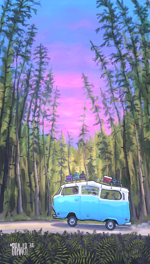 Volkswagen T2 - Original Painting  AVAILABLE