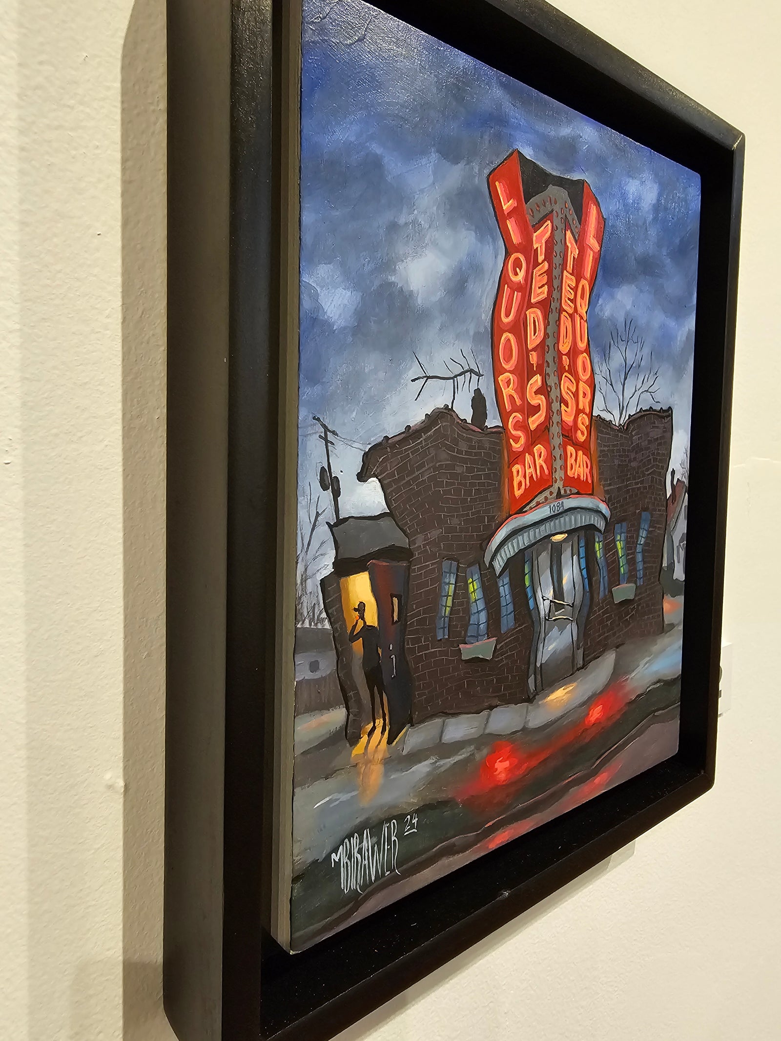 Ted's Liquors - St. Paul Original Painting