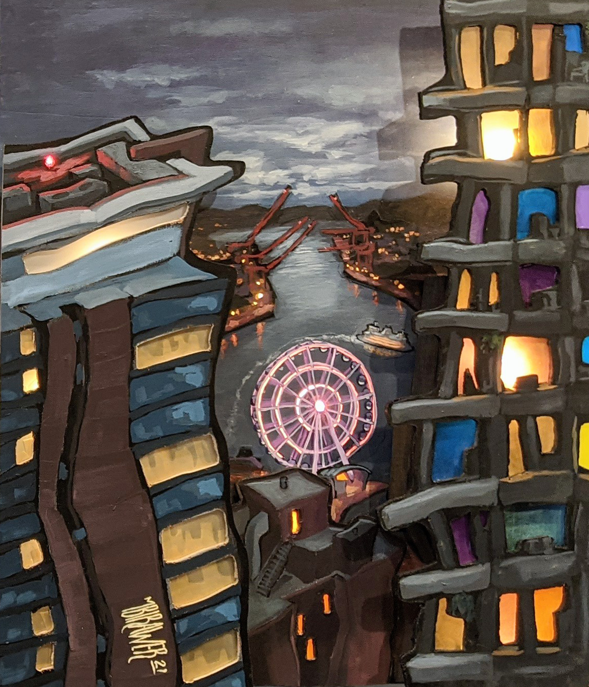 The Big Wheel and Bay