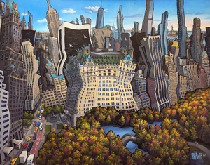 The Plaza - New York Original Painting