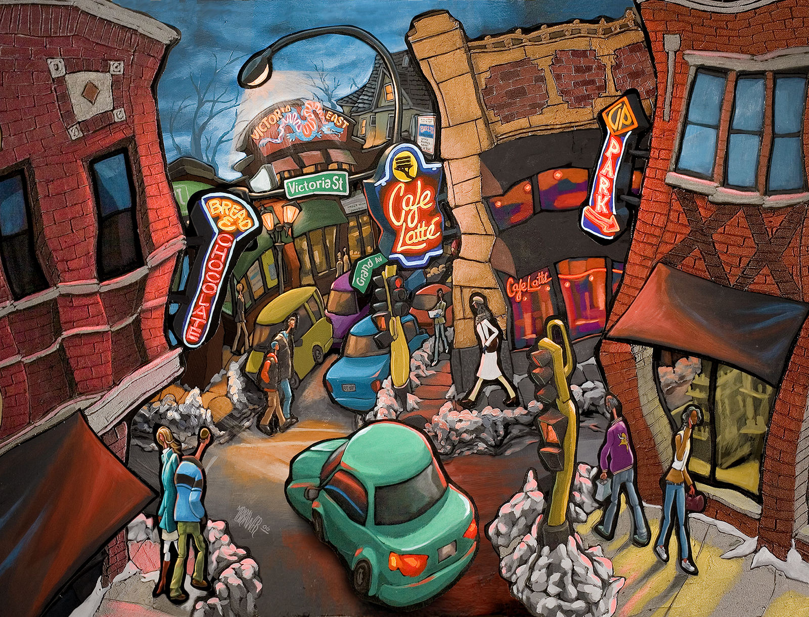 Victoria & Grand Original Painting